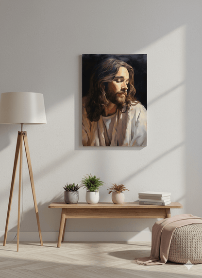 Jesus The Son Of Man Canvas Print - ChristVisions