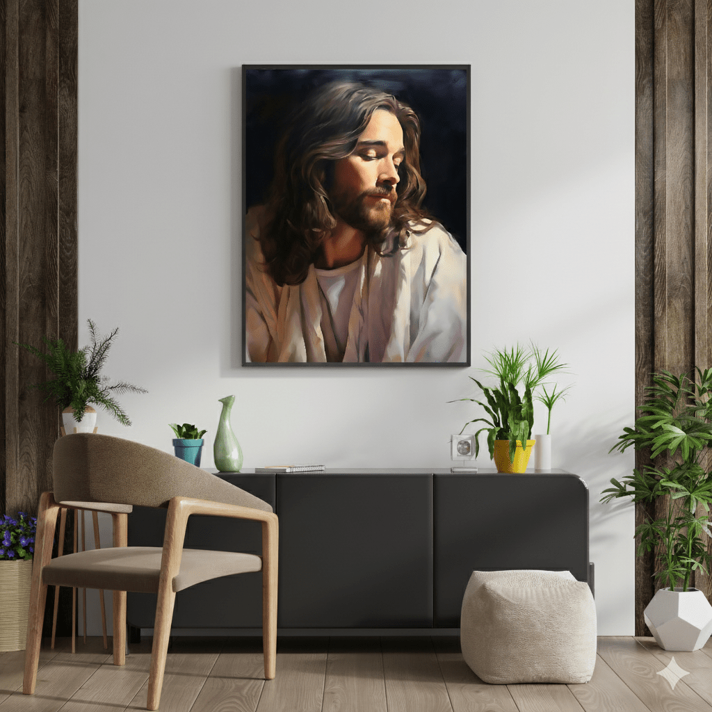 Jesus The Son Of Man Fine Art Print - ChristVisions