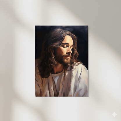 Jesus The Son Of Man Fine Art Print - ChristVisions