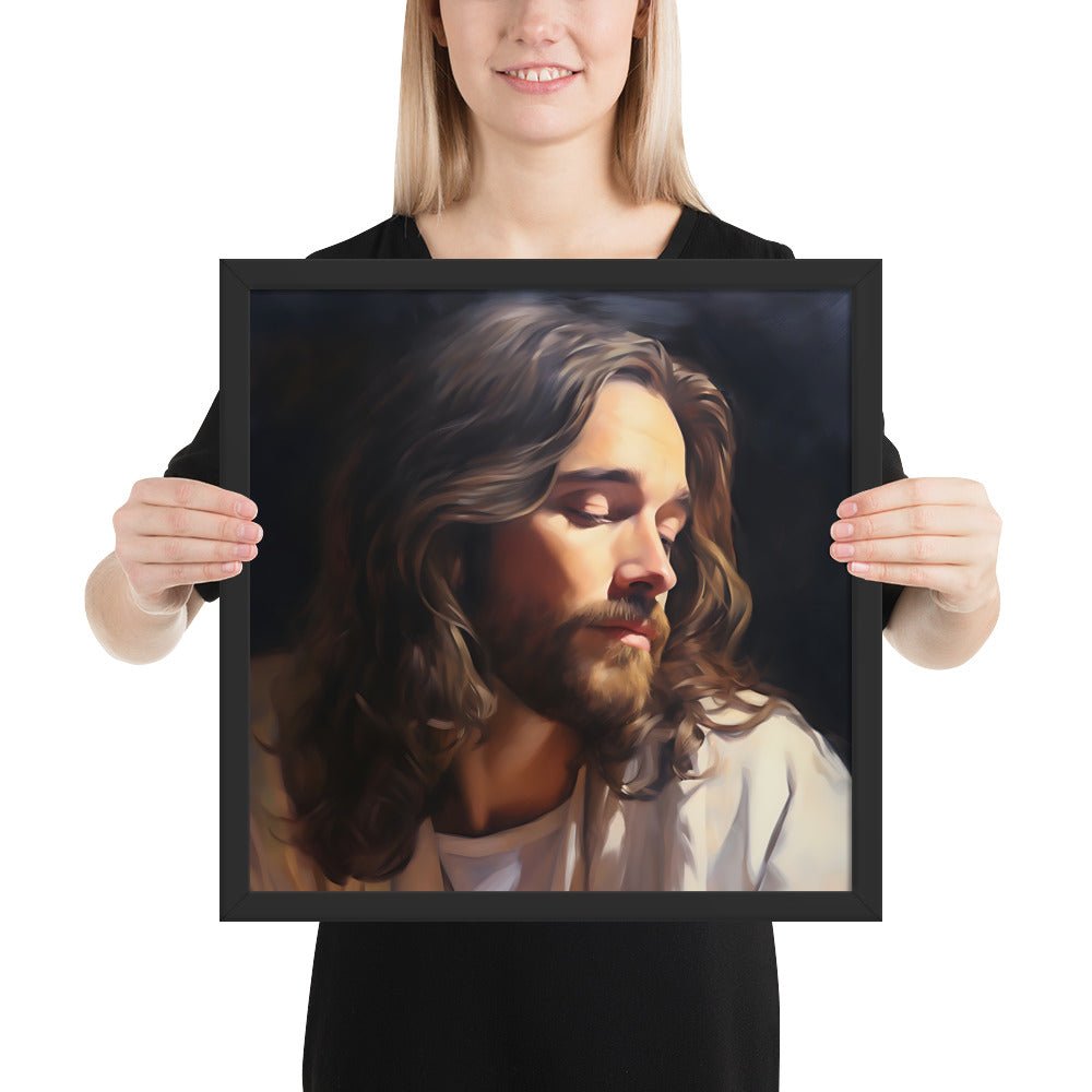 Jesus The Son Of Man Fine Art Print - ChristVisions