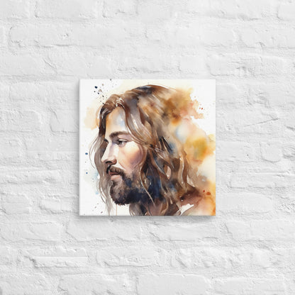 Jesus The True Light Canvas Print - ChristVisions