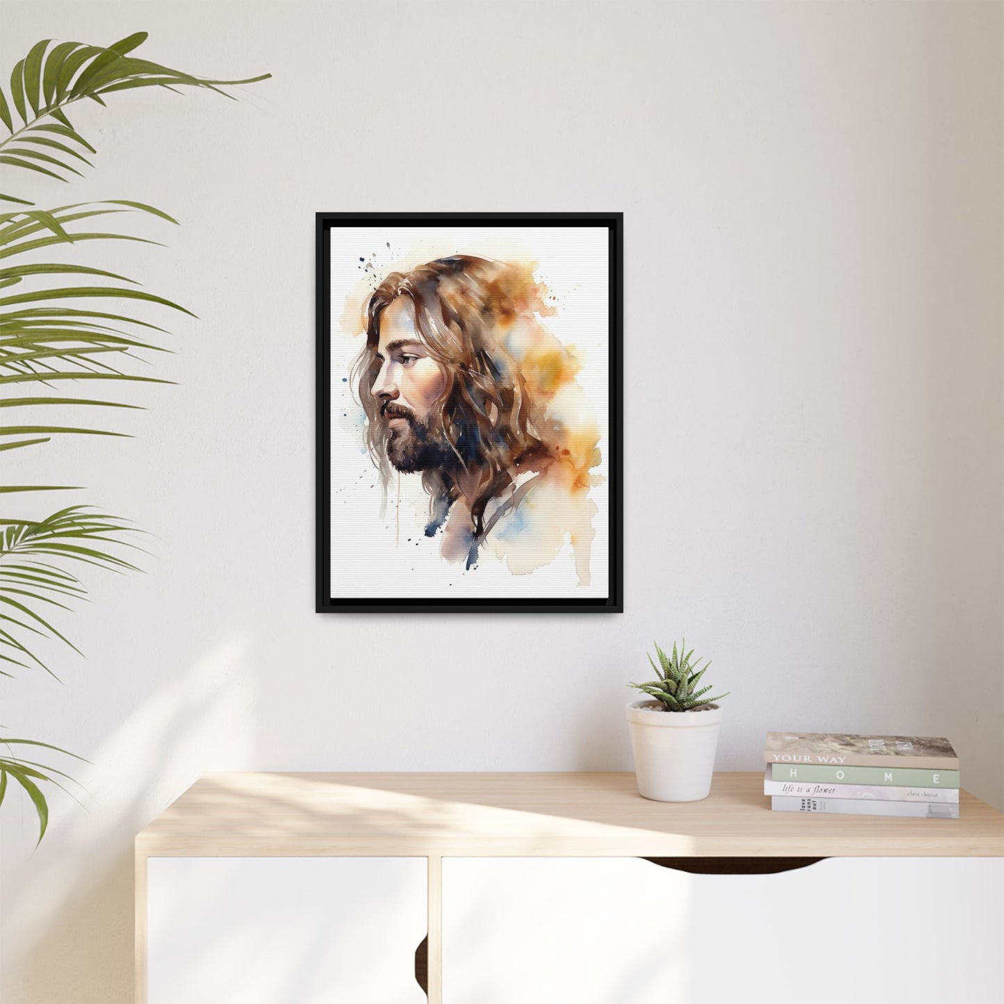 Jesus The True Light | Canvas Print
