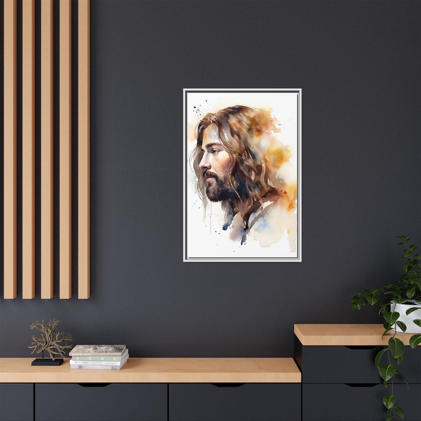 Jesus The True Light | Canvas Print