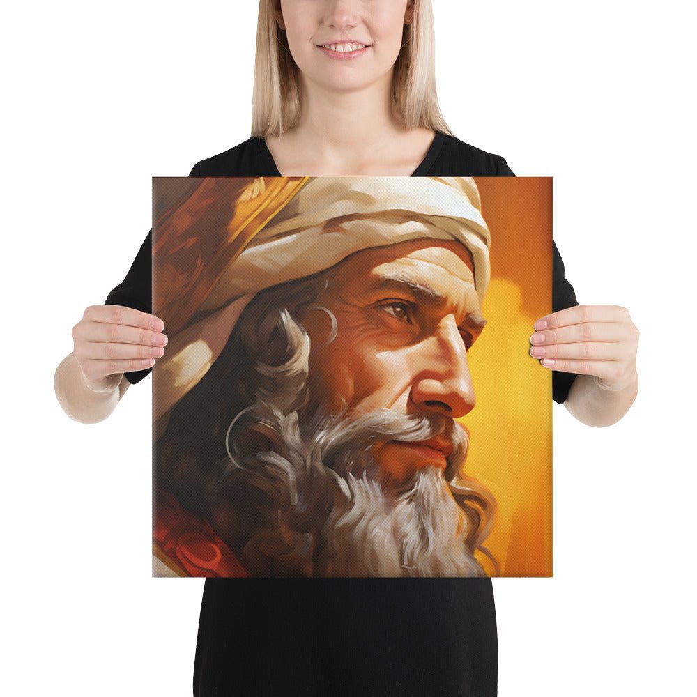 King Solomon The Wise Canvas Print - ChristVisions