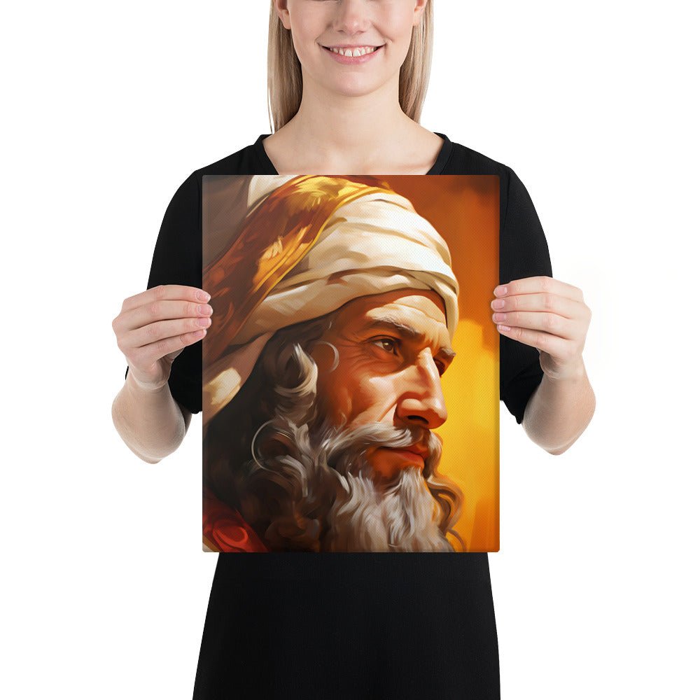 King Solomon The Wise Canvas Print - ChristVisions