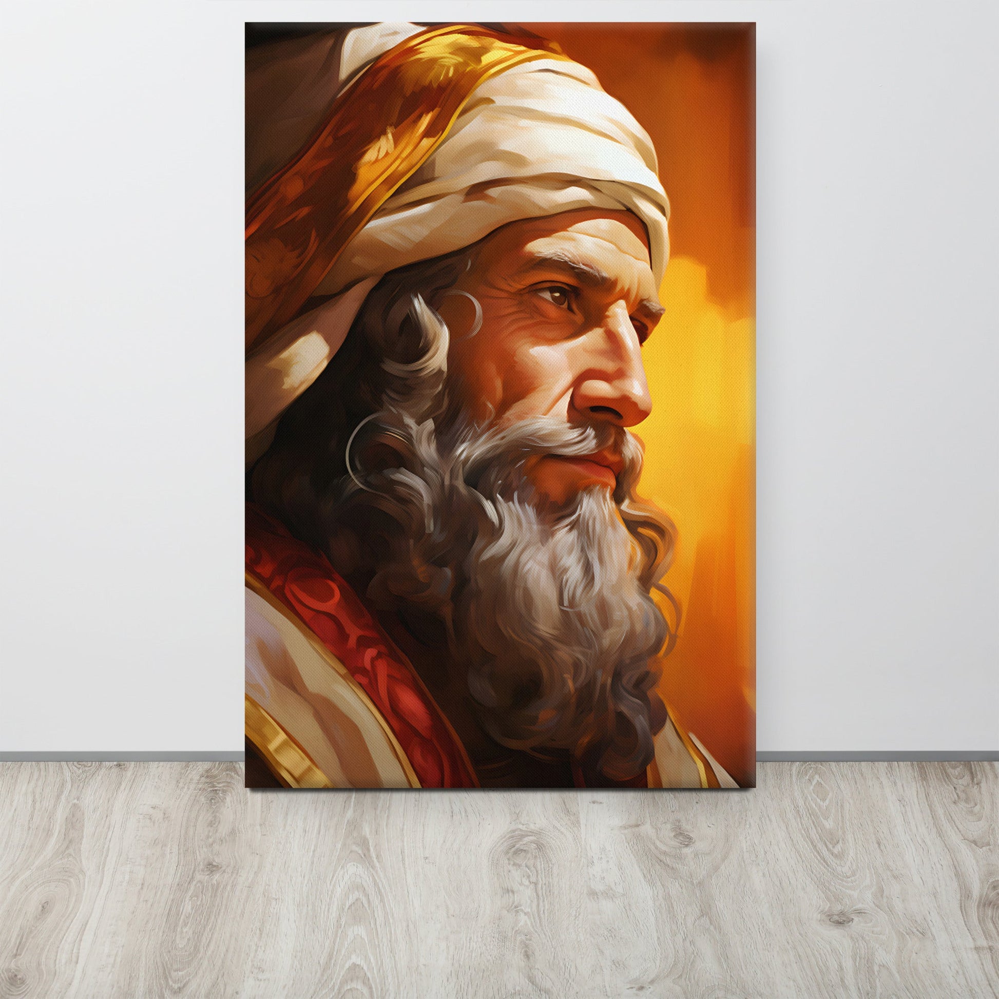 King Solomon The Wise Canvas Print - ChristVisions