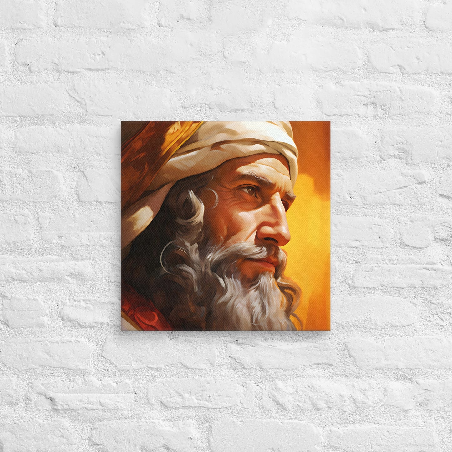King Solomon The Wise Canvas Print - ChristVisions