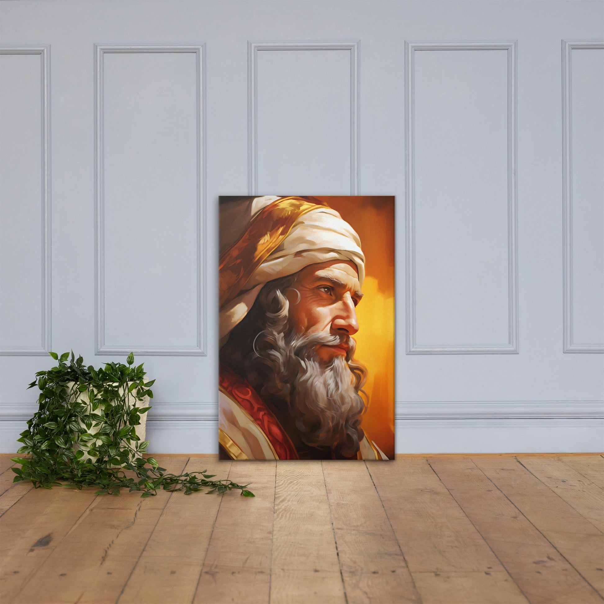 King Solomon The Wise Canvas Print - ChristVisions