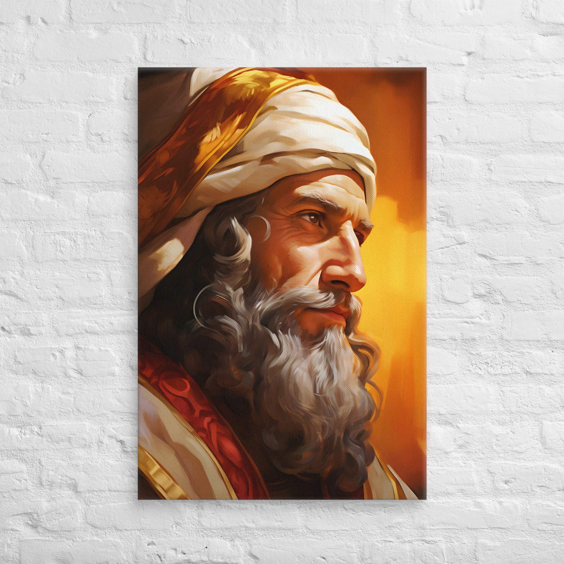 King Solomon The Wise Canvas Print - ChristVisions