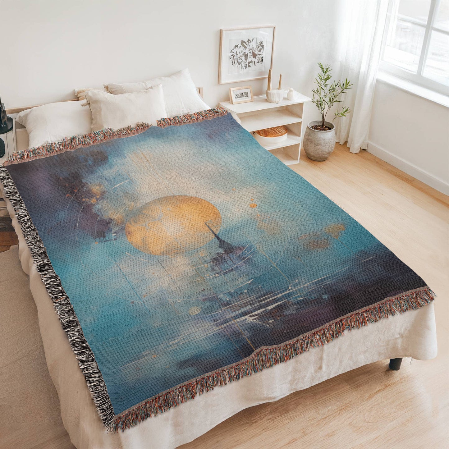 Kingdom Of God | Woven Christian Throw Blanket