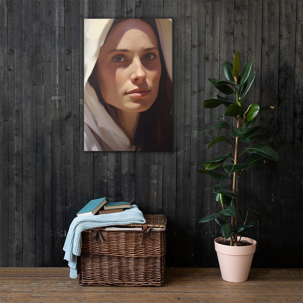 Mary Mother Of Jesus Canvas Print - ChristVisions