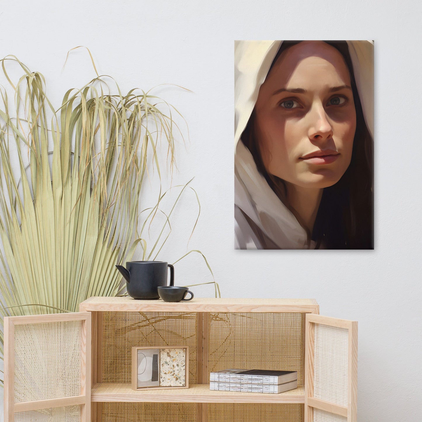 Mary Mother Of Jesus Canvas Print - ChristVisions