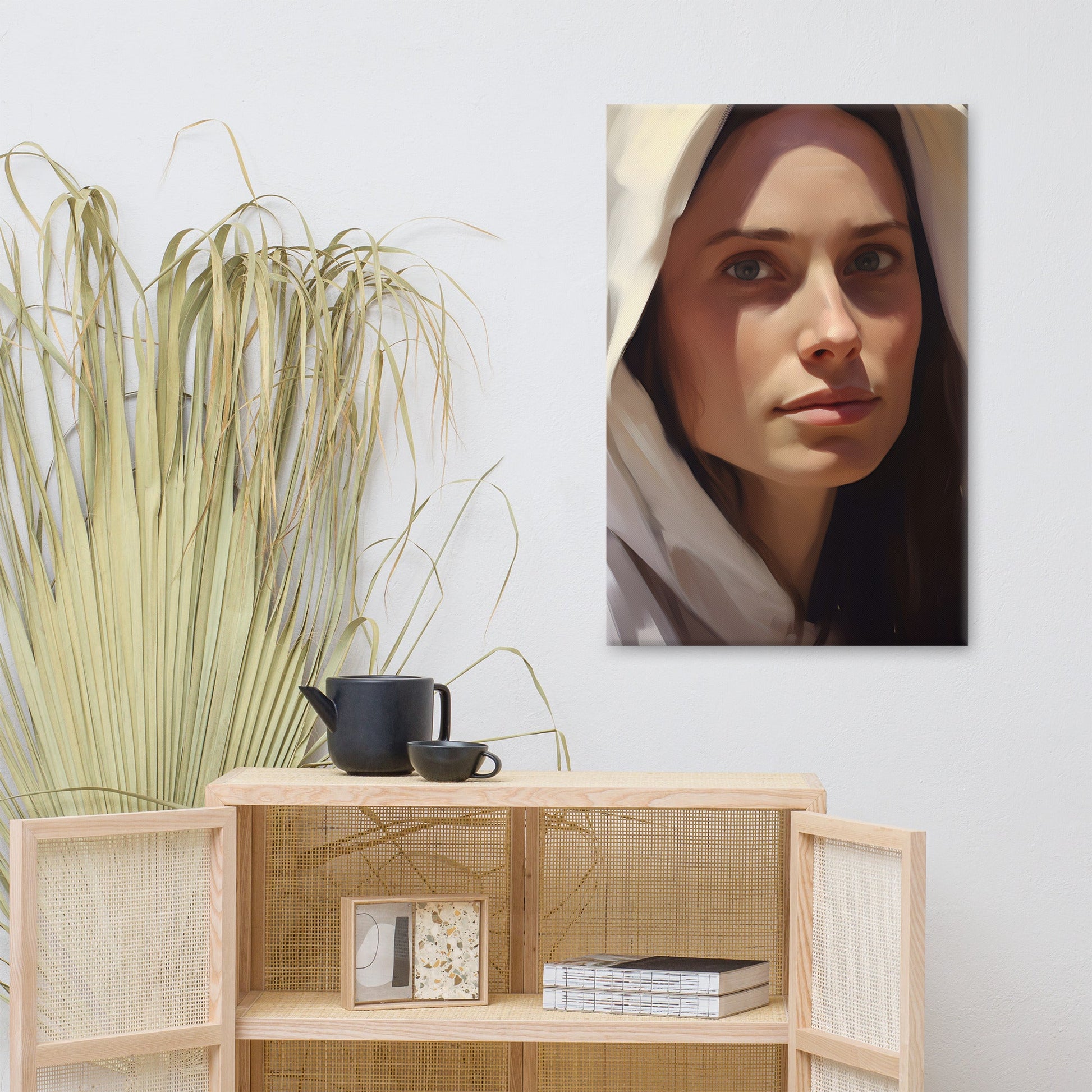 Mary Mother Of Jesus Canvas Print - ChristVisions