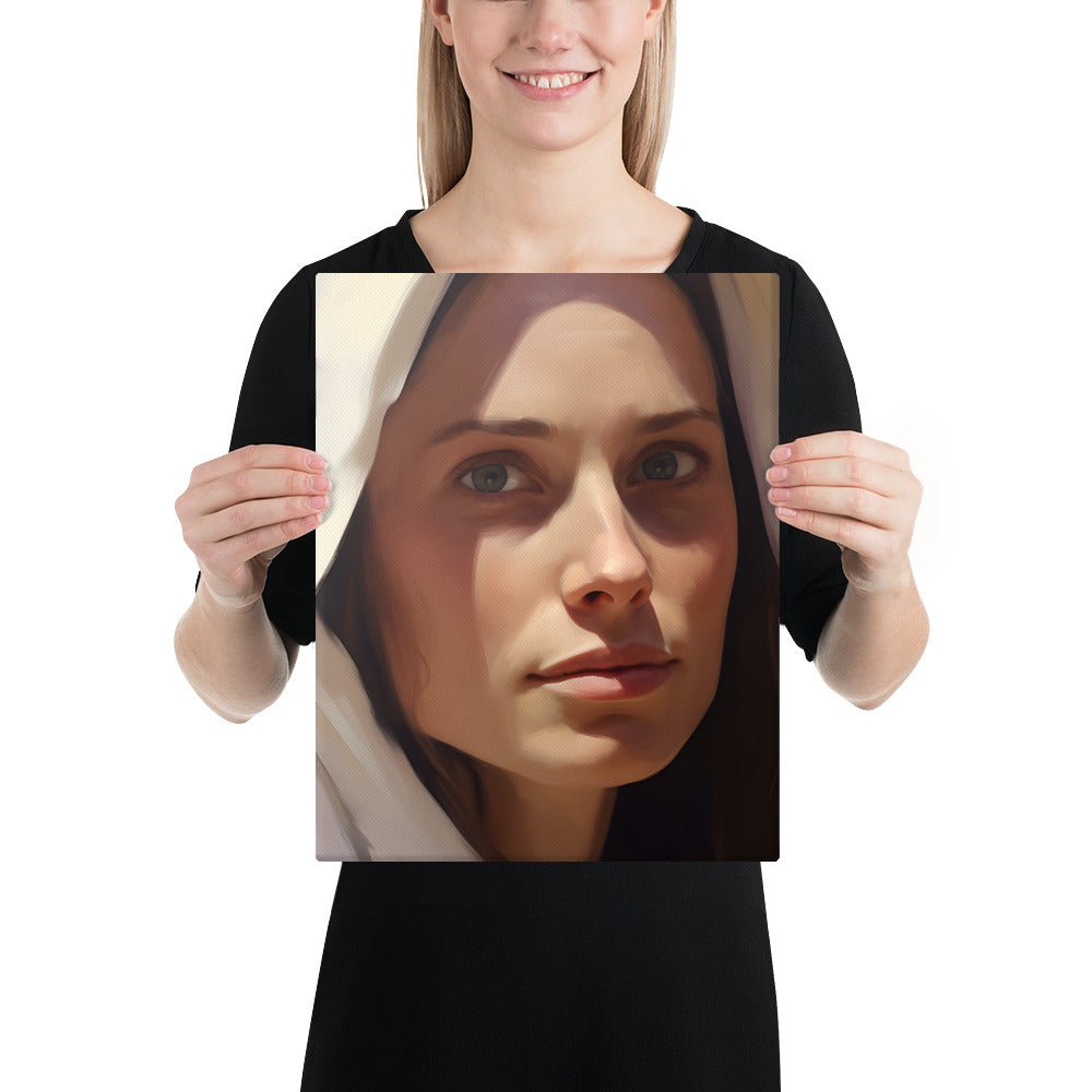 Mary Mother Of Jesus Canvas Print - ChristVisions