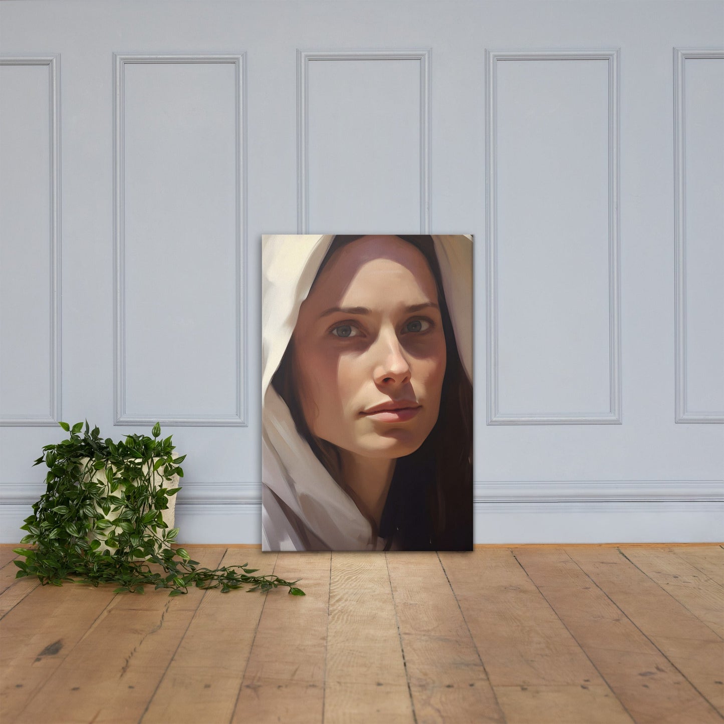 Mary Mother Of Jesus Canvas Print - ChristVisions