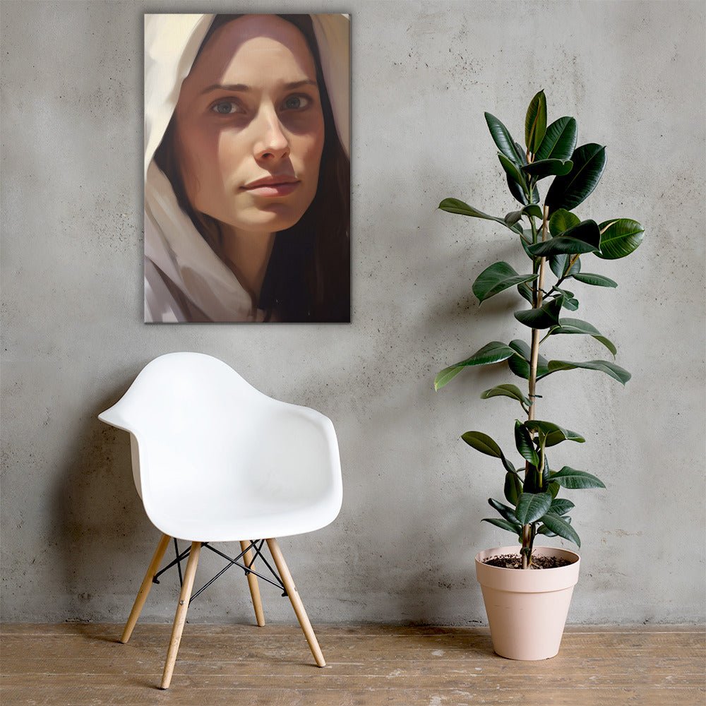 Mary Mother Of Jesus Canvas Print - ChristVisions