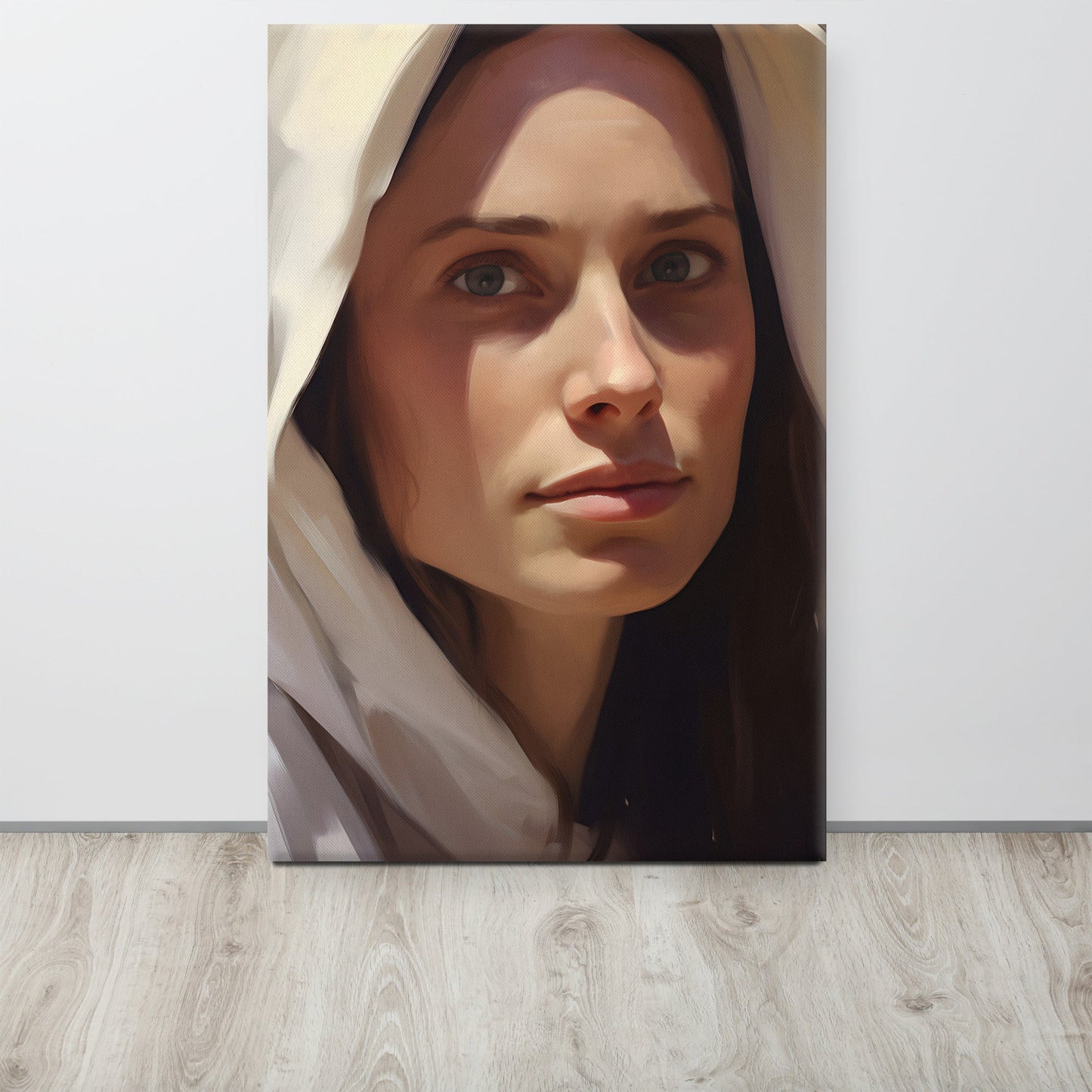 Mary Mother Of Jesus Canvas Print - ChristVisions