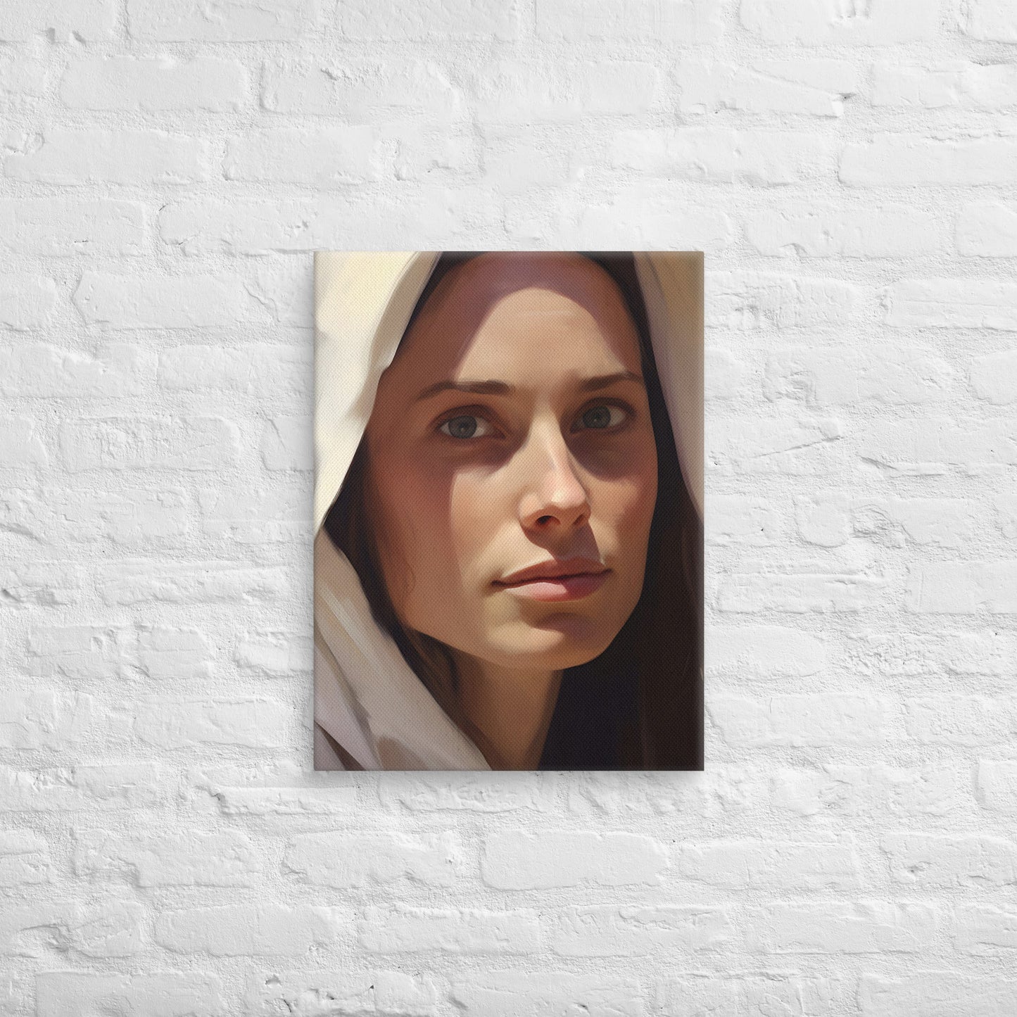 Mary Mother Of Jesus Canvas Print - ChristVisions