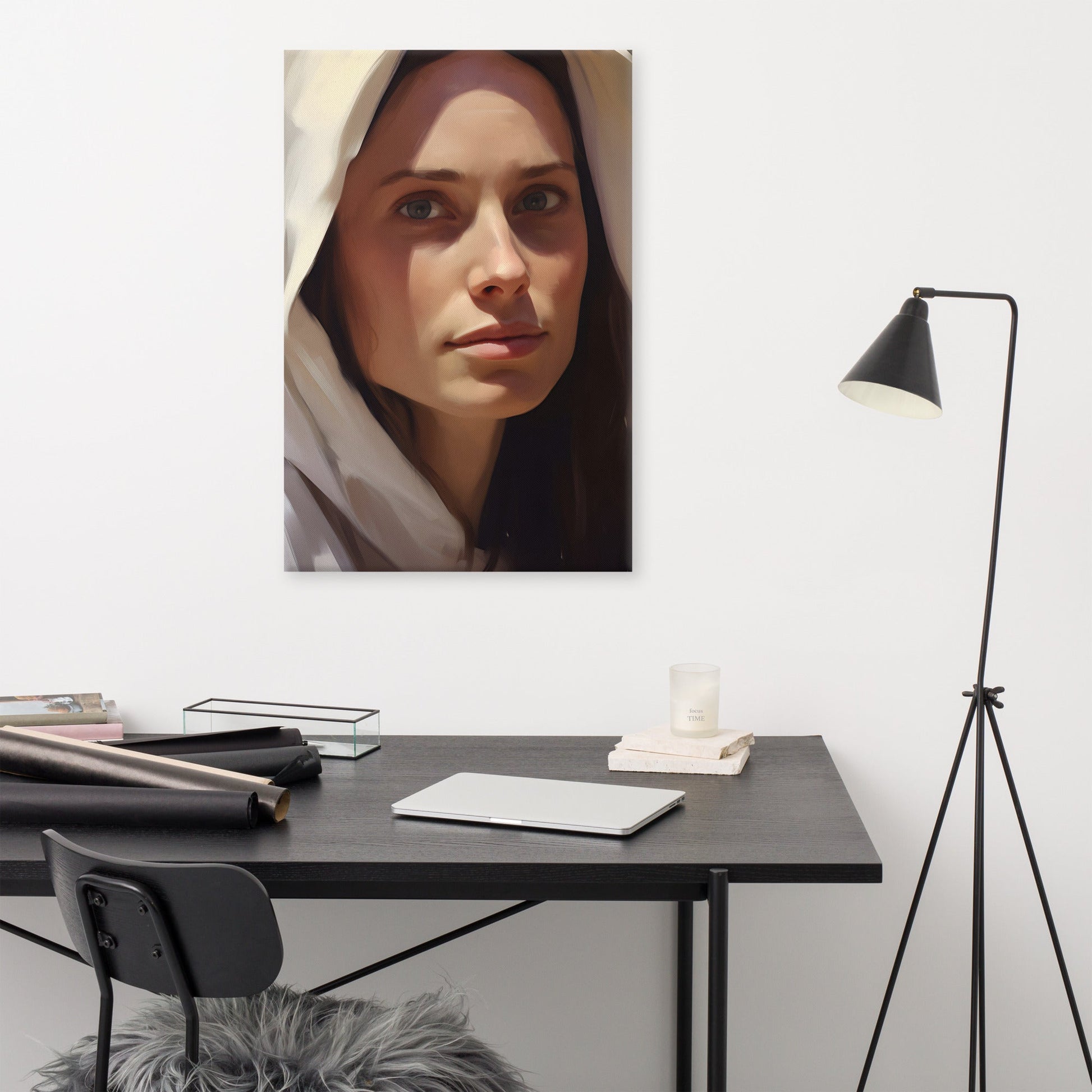 Mary Mother Of Jesus Canvas Print - ChristVisions