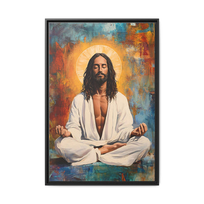 Meditating Christ | Canvas Print