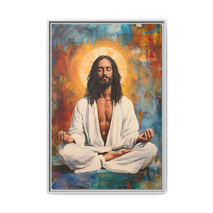 Meditating Christ | Canvas Print