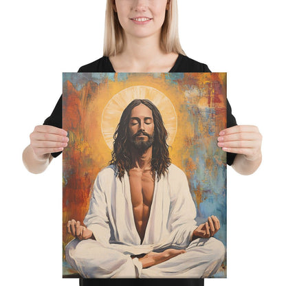 Meditating Christ | Canvas Print