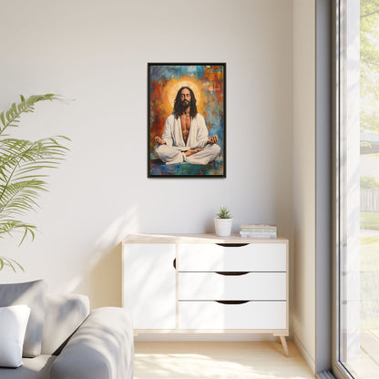 Meditating Christ | Canvas Print