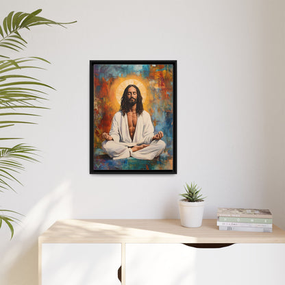 Meditating Christ | Canvas Print