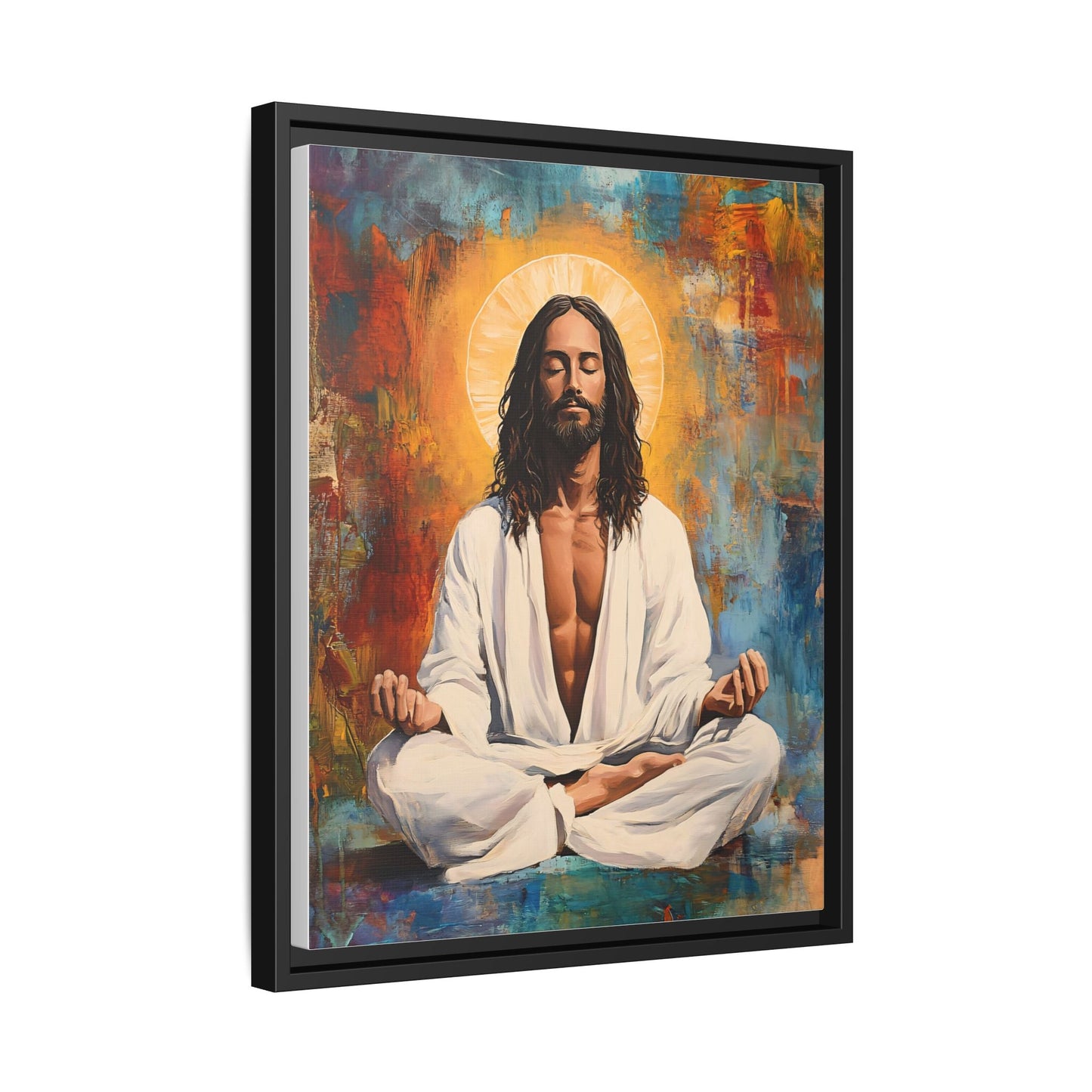 Meditating Christ | Canvas Print