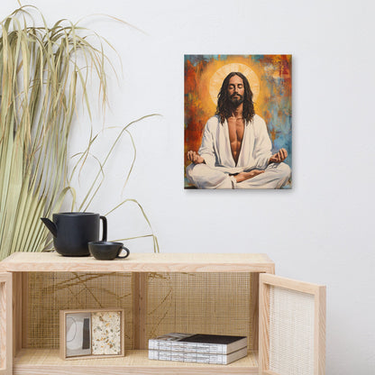 Meditating Christ | Canvas Print