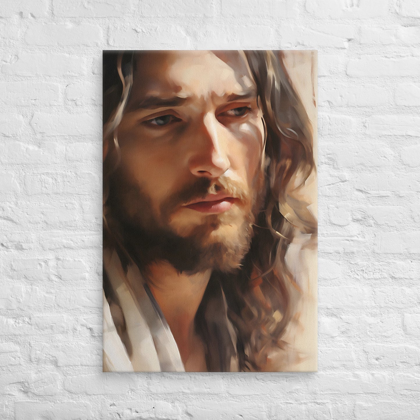 Merciful Messiah Canvas Print - ChristVisions