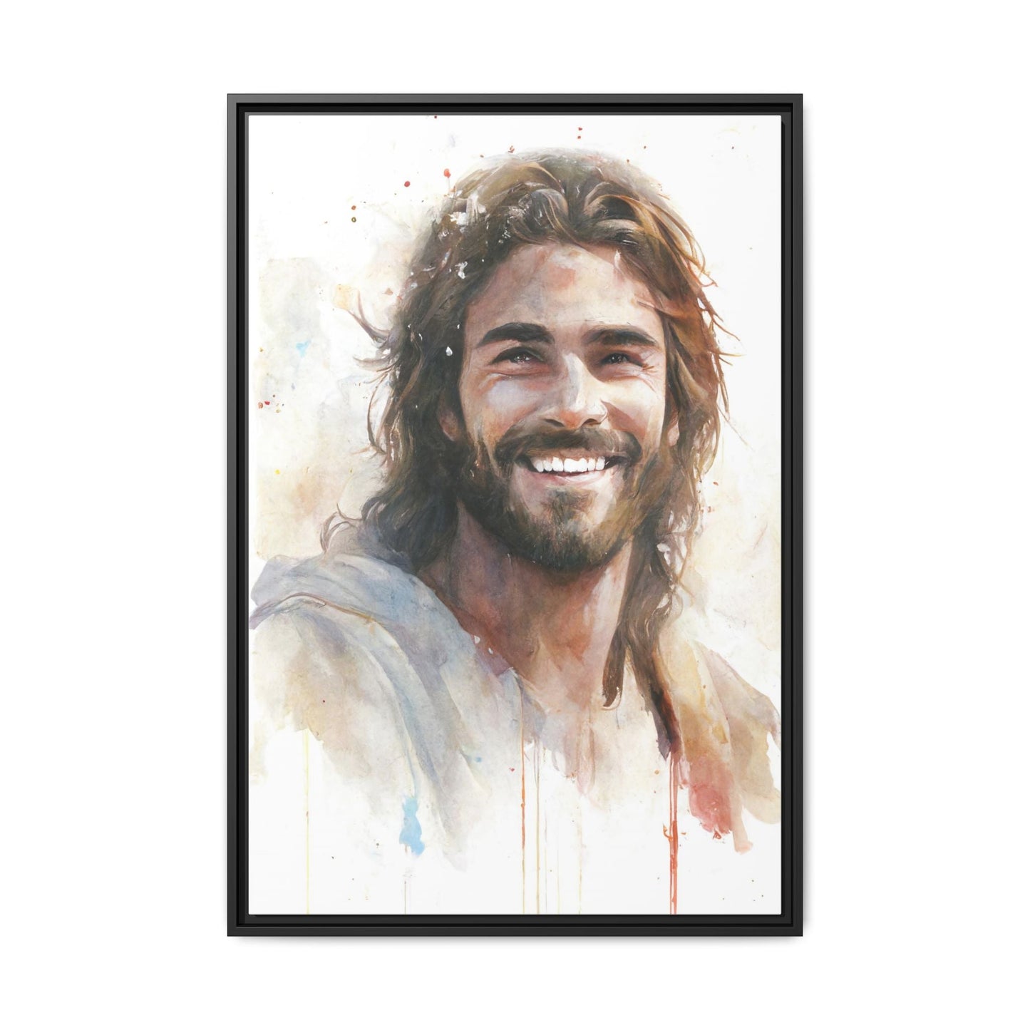 Messiah's Smile | Canvas Print