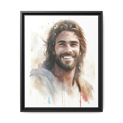 Messiah's Smile | Canvas Print