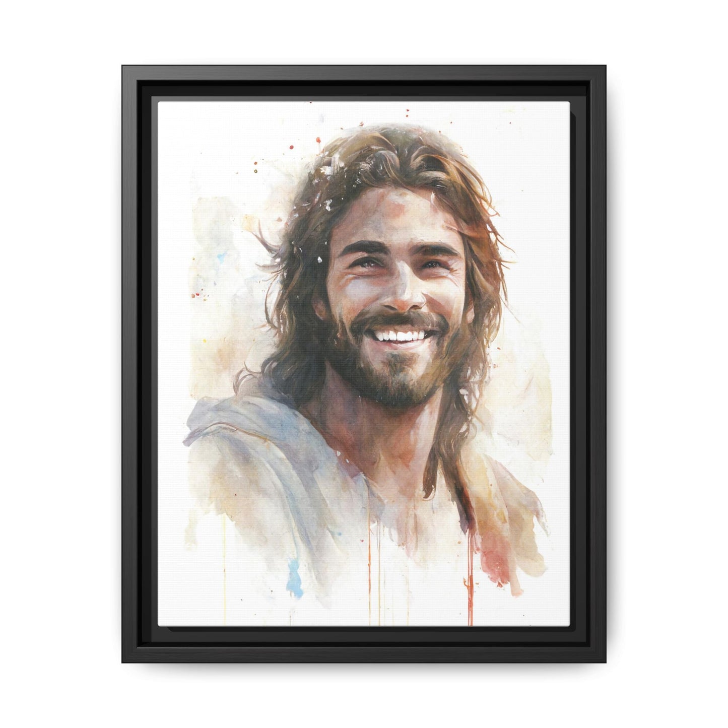 Messiah's Smile | Canvas Print