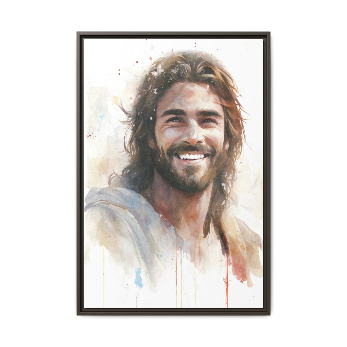 Messiah's Smile | Canvas Print