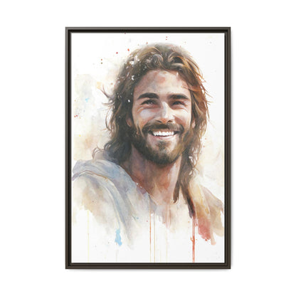 Messiah's Smile | Canvas Print