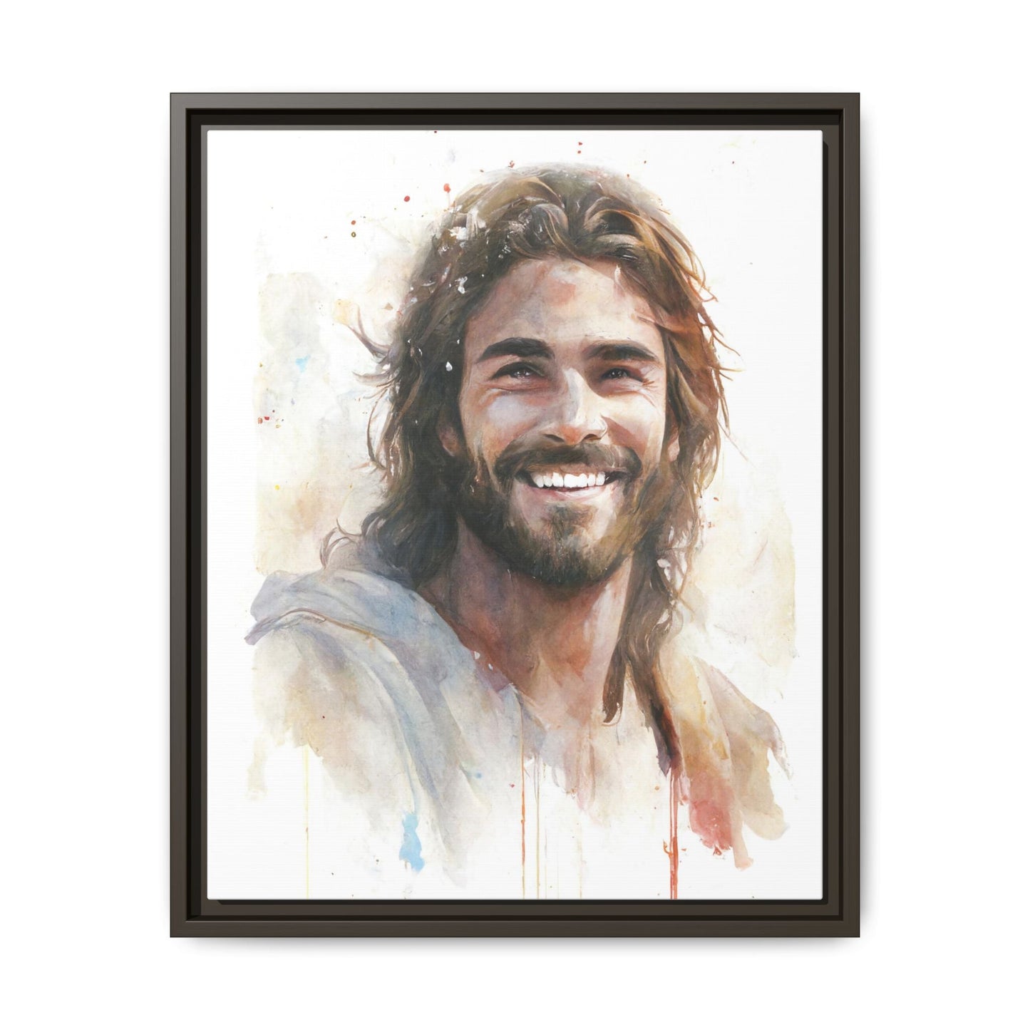 Messiah's Smile | Canvas Print