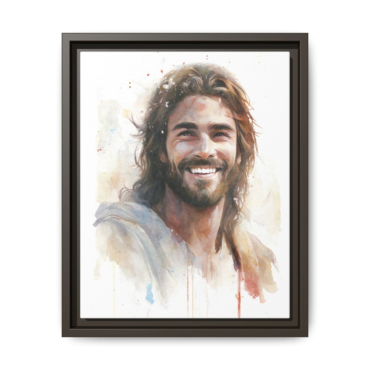 Messiah's Smile | Canvas Print