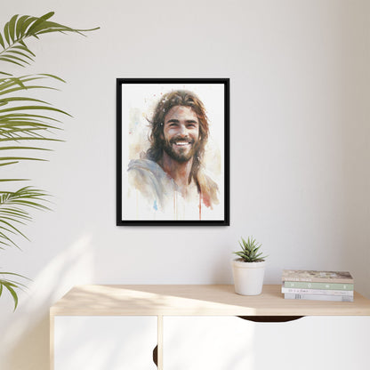Messiah's Smile | Canvas Print