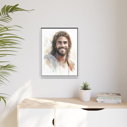 Messiah's Smile | Canvas Print