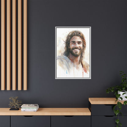 Messiah's Smile | Canvas Print