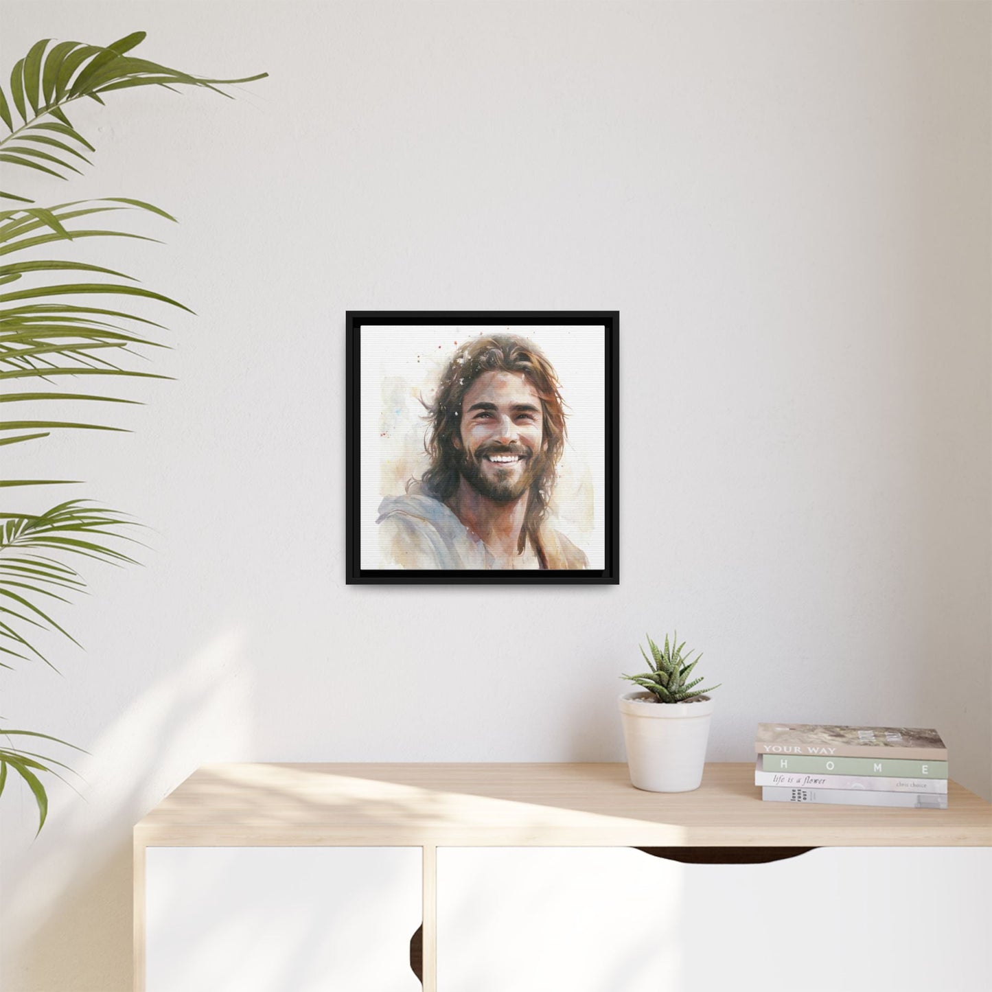 Messiah's Smile | Canvas Print