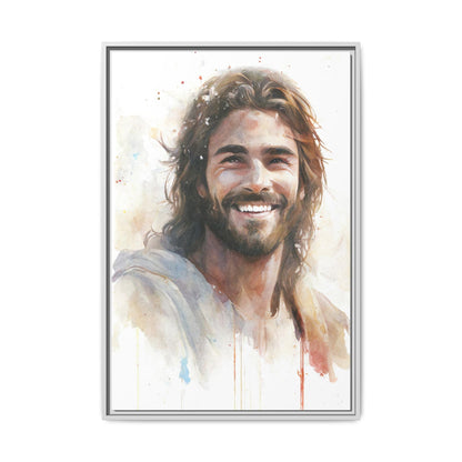 Messiah's Smile | Canvas Print