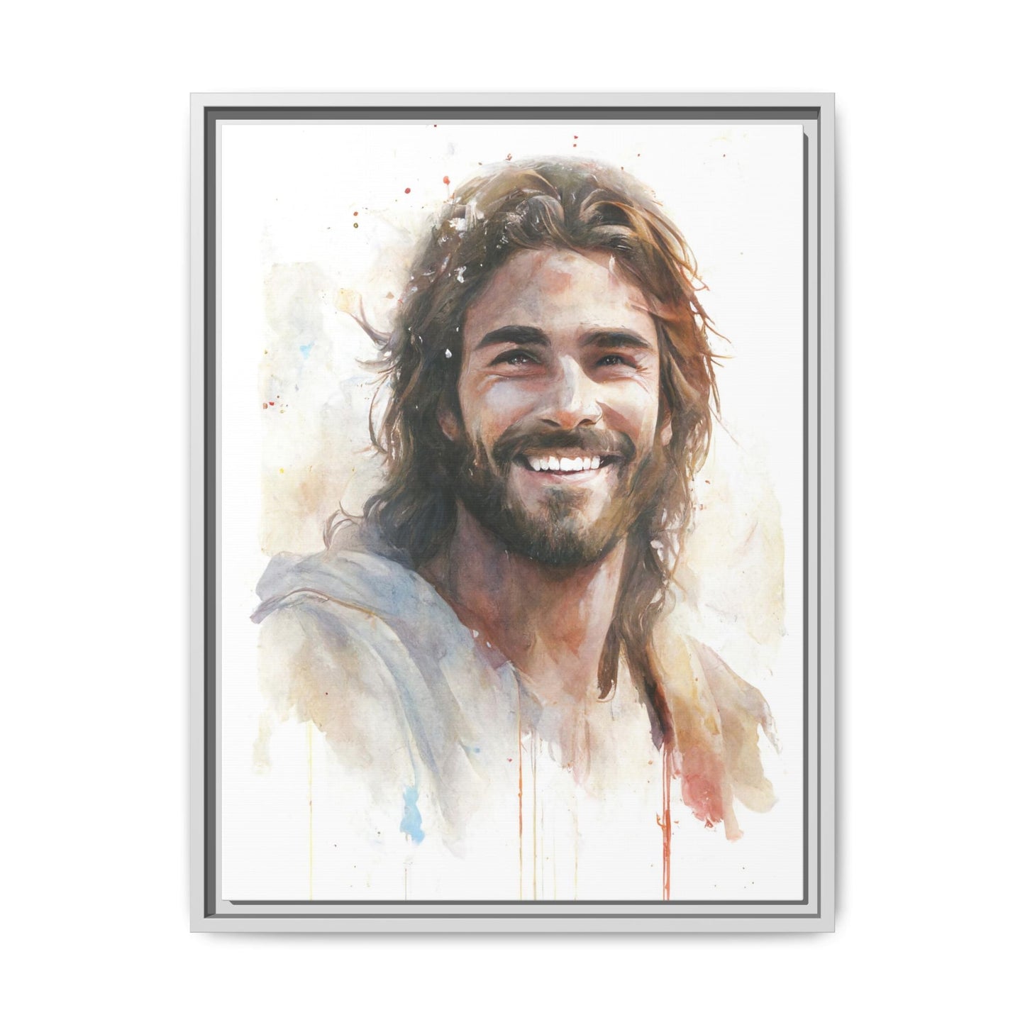 Messiah's Smile | Canvas Print