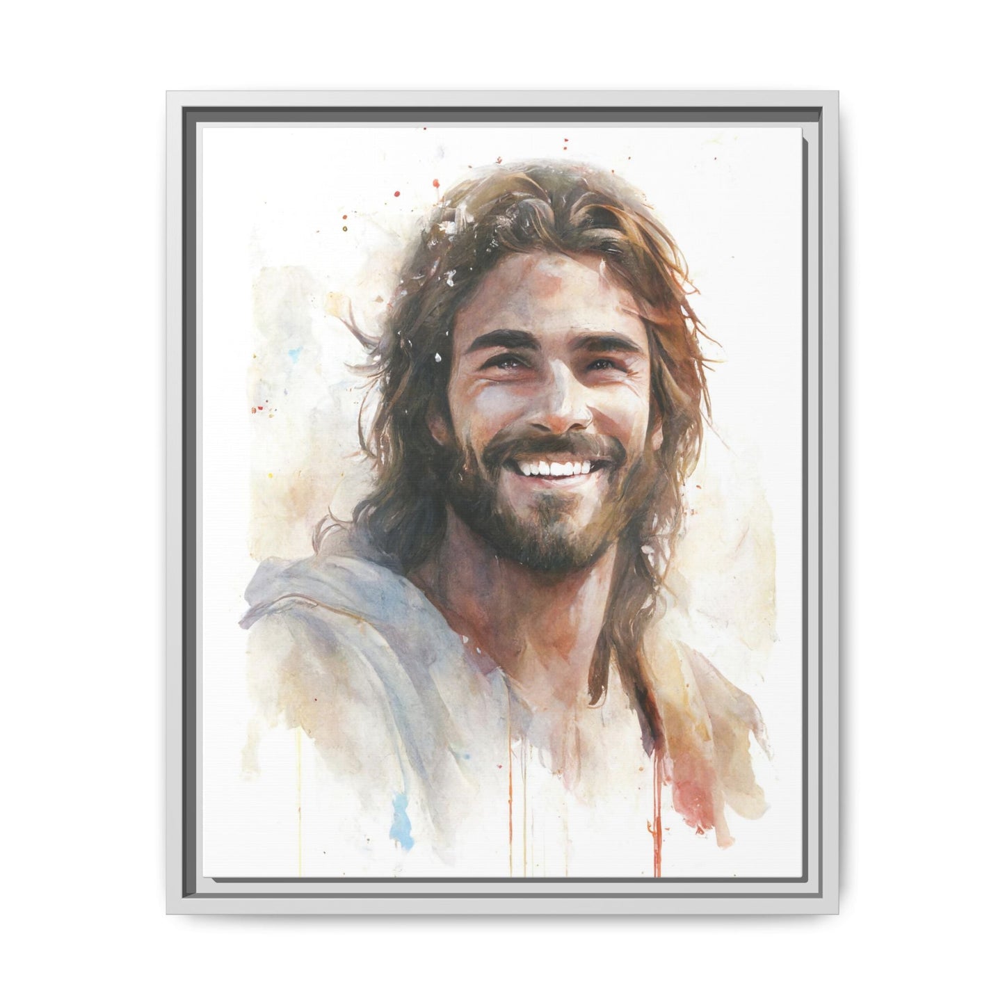 Messiah's Smile | Canvas Print