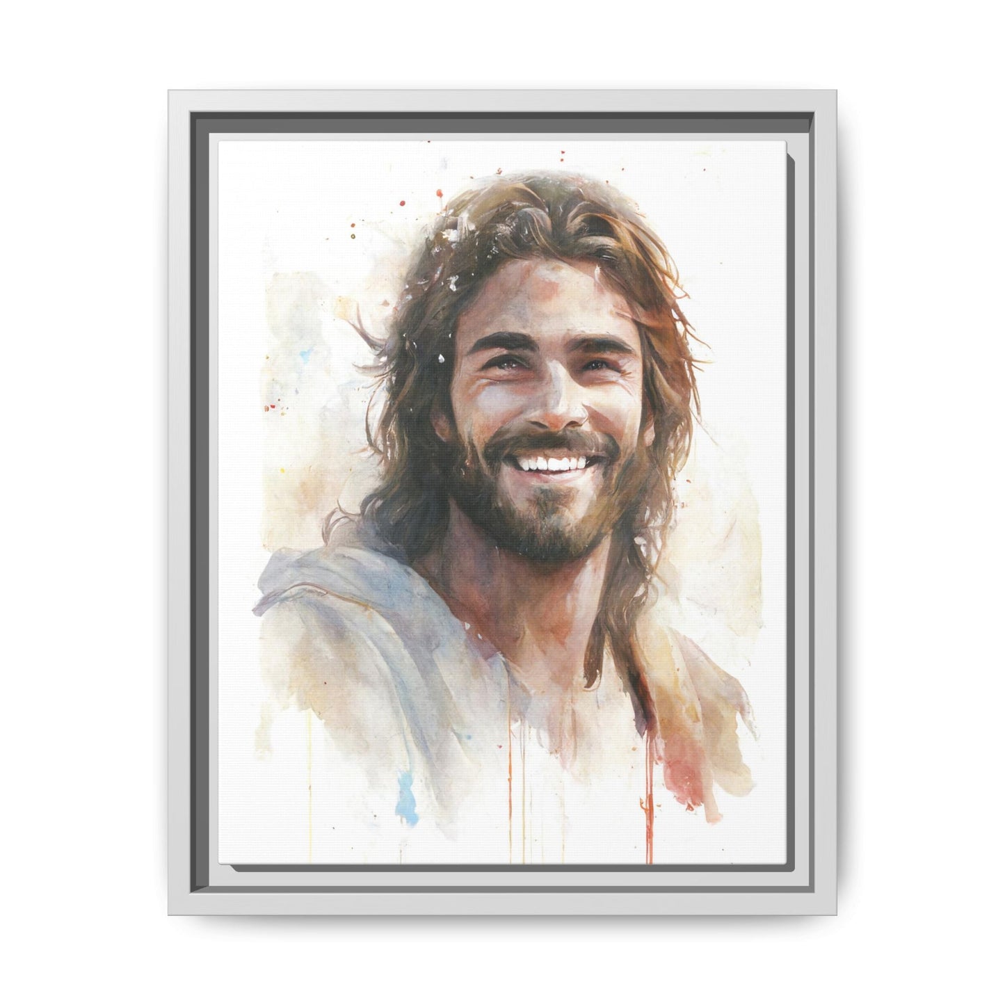 Messiah's Smile | Canvas Print