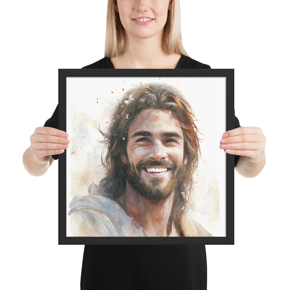 Messiah's Smile Fine Art Print - ChristVisions