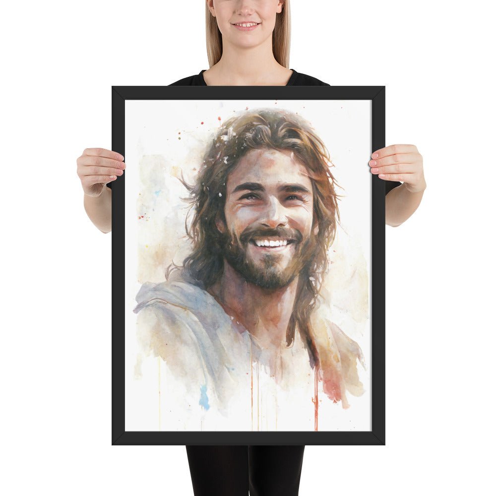 Messiah's Smile Fine Art Print - ChristVisions