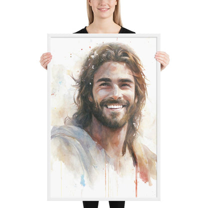 Messiah's Smile Fine Art Print - ChristVisions