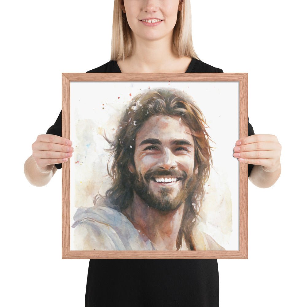 Messiah's Smile Fine Art Print - ChristVisions